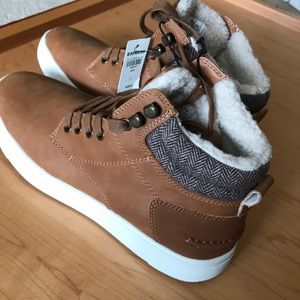 Brand New Sherpa Lined High Top Sneakers